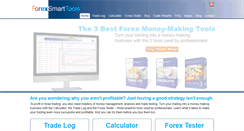 Desktop Screenshot of forexsmarttools.com